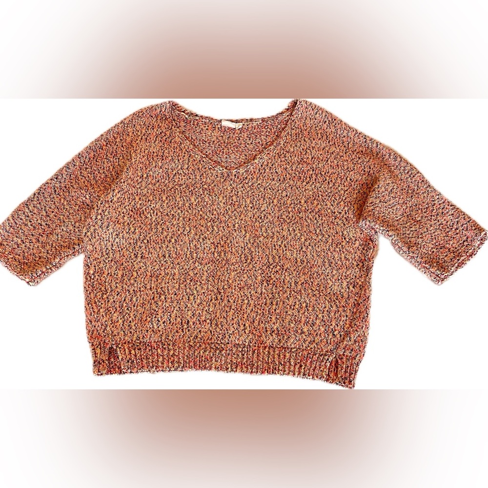 Beautiful Spring Color Women’s Sweater - Size L, Cotton Blend